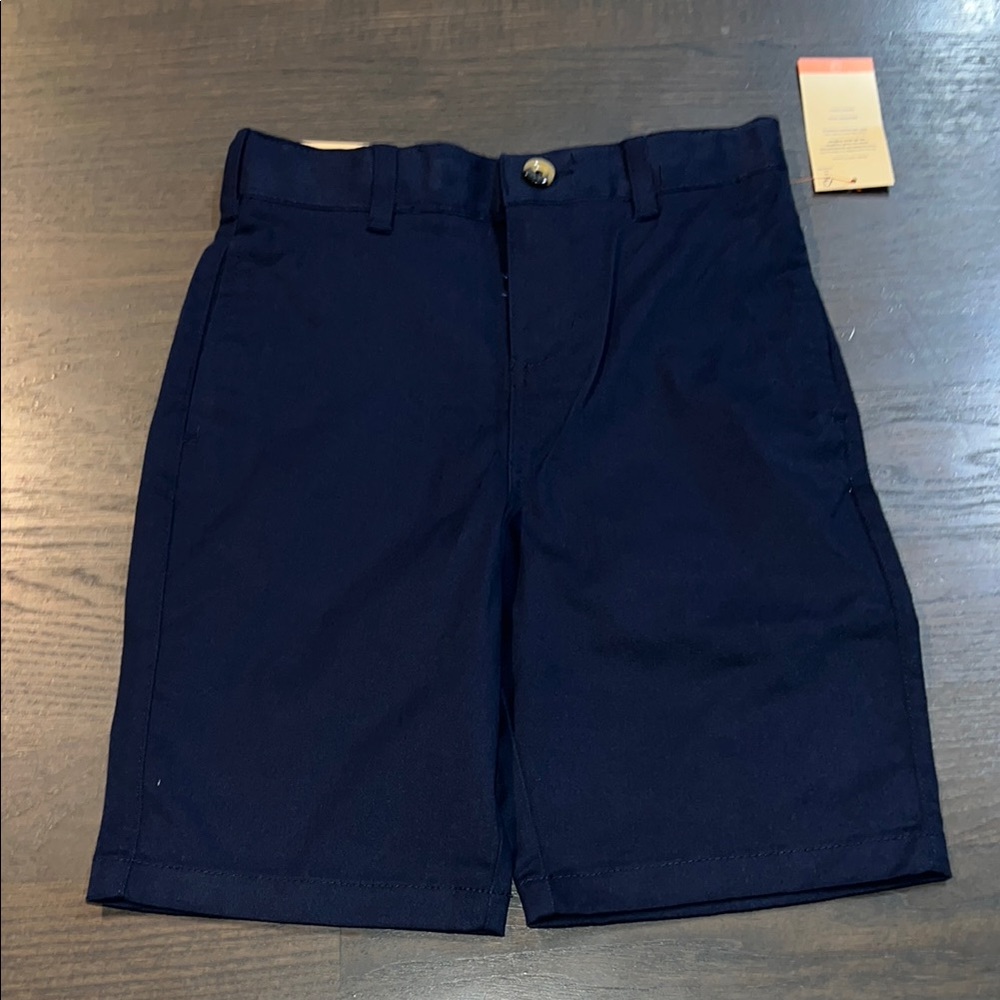 French Toast Blue Chino Shorts Classic Style